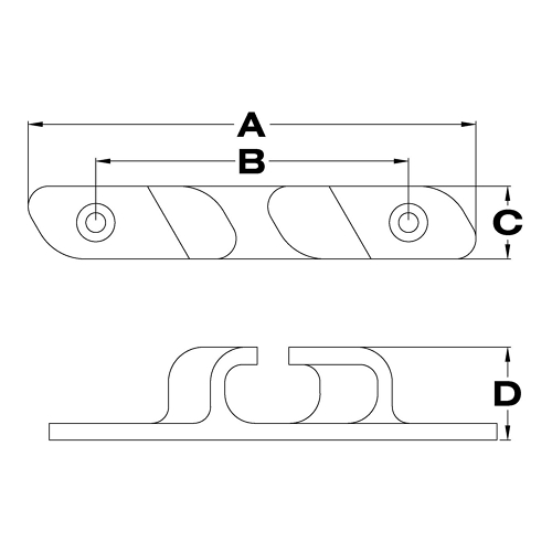 Angled Bow Chocks 2