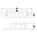 Angled Bow Chocks