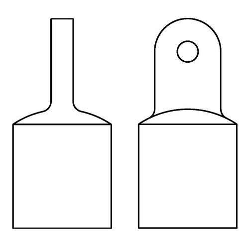 Top Caps, without Set Screw 2