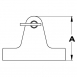Rail Hinges, Removable Pin