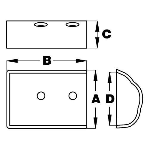 End Caps, Low Profile 2