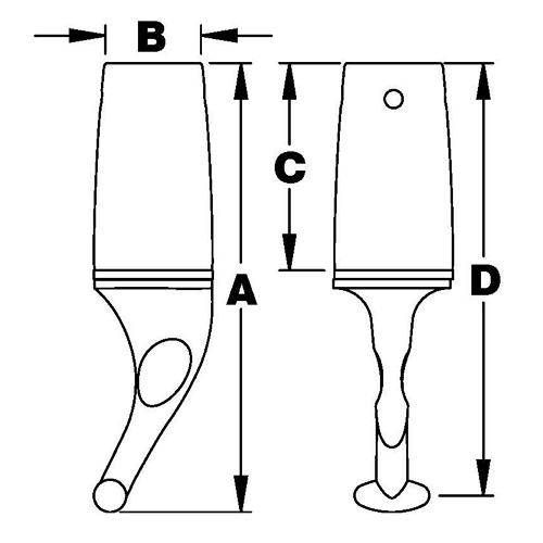 Laydown Female Removable Top Fittings 2