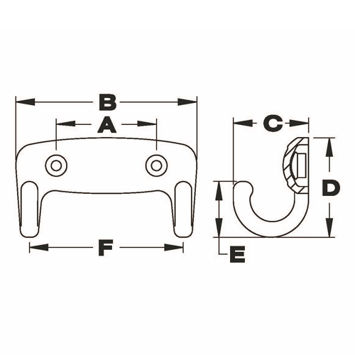 Double Clothes Hooks 2