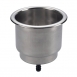 1-Cup Recessed Drink Holders, with Drain