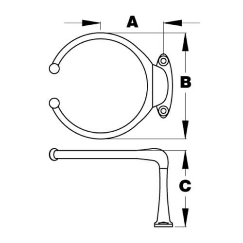 1-Cup Drink Holders, Deck Mount 2