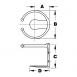 1-Cup Drink Holders, Vertical Mount