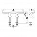 Offset Cleats, Stud Mount