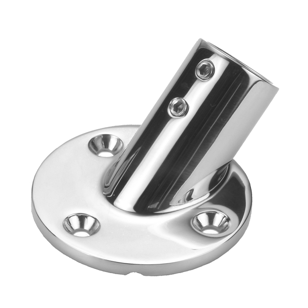 45° Round Rail Bases