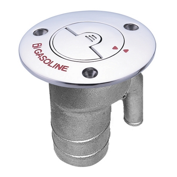 1-1/2" Handle Cap Fills, Turn Click, w/ Vent Line