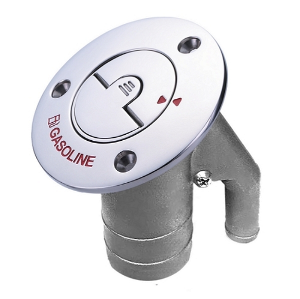 1-1/2" 30° Handle Cap Fills, Turn Click, w/ Vent Line
